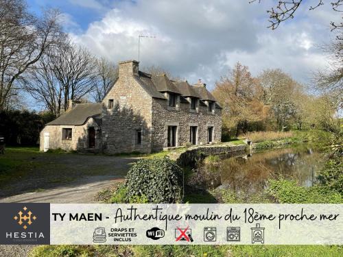TY MAEN - Authentique moulin du 18ème proche mer