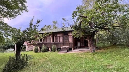 Une maison traditionnelle de Georgie