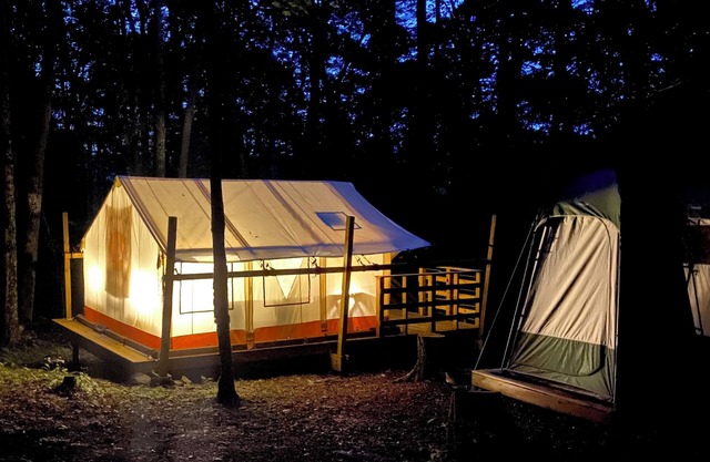 Unique Private Glamping Experience Nestled in the Blue Ridge Highlands.