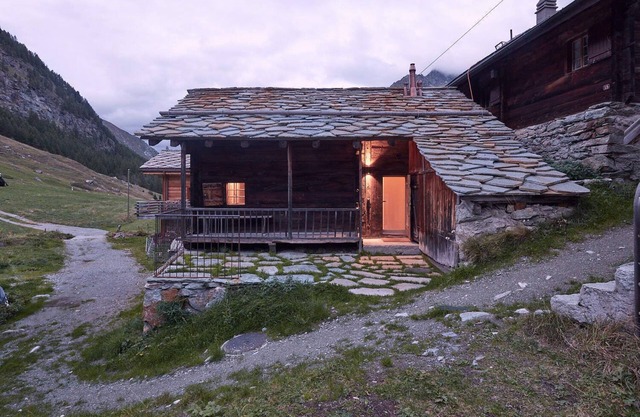 Unique swiss alpine design chalet: discover authentic beauty