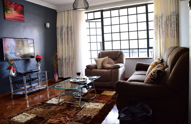Upscale King Size Bed in the Heart of Nairobi