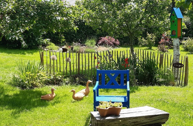 Vacation apartment "3 Seen" with garden, near Illmensee and Lake Constance