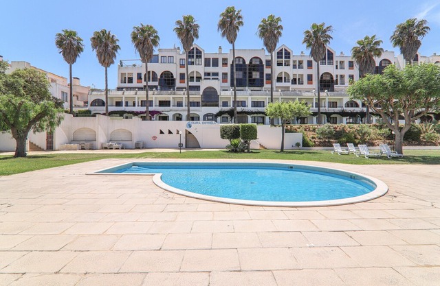 Vacation Apartment "Apartamentos Ninho das Gaivotas 509" with Pool, Wi-Fi, A/C, Balcony & Garden; Parking Available