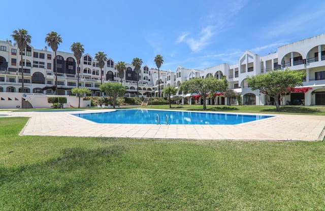 Vacation Apartment "Apartamentos Ninho das Gaivotas 505" with Pool, Wi-Fi, A/C, Balcony & Garden; Parking Available