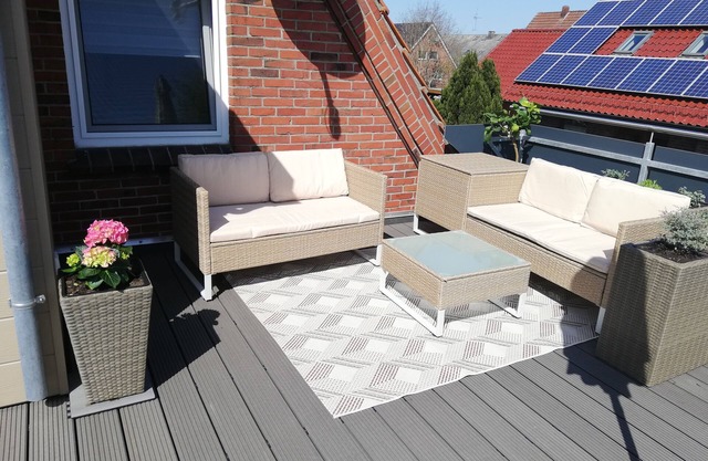 Vacation apartment for up to 2 persons + small child, quiet location between beach and town center