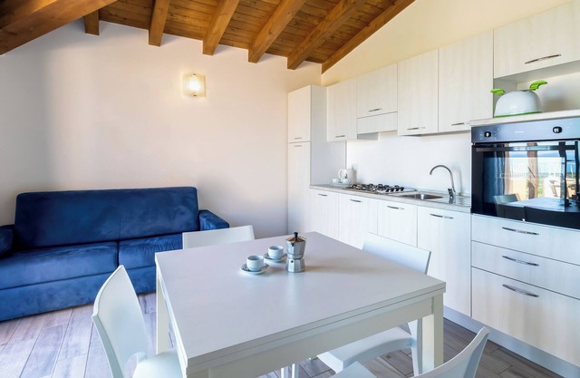 Vacation Apartment “Case Aquafan Mare” with Sea View, Pool & Terrace