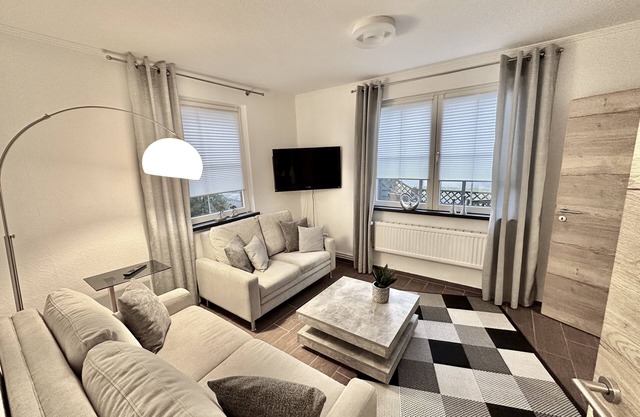 Vacation apartment no. 1 on the first floor at the golf course in the flower town of Wiesmoor
