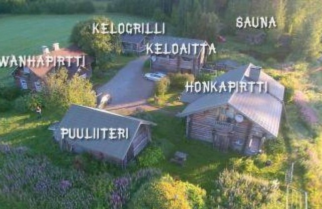 Vacation home Pykälä - log village in Kuhmo - 17 persons, 5 bedrooms