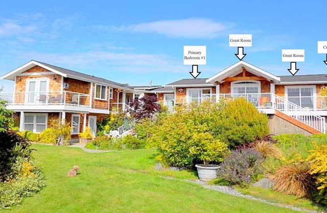 View beach family Cottage for 3 Sunlight Beach, Whidbey