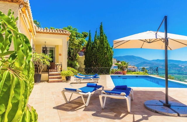 Villa Aura is a sunny family villa with a breathtaking view