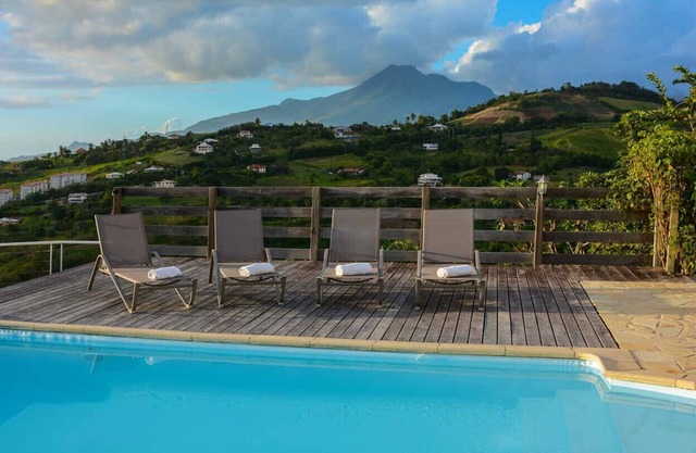 Villa Bel Case vue mer et Montagne Le Carbet