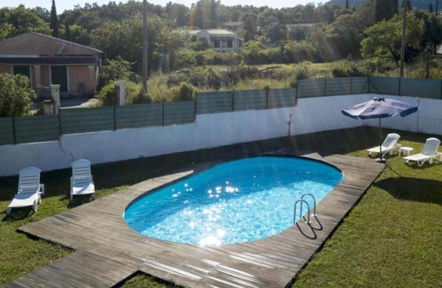 Villa 'Corfu Twins' with Mountain View, Wi-Fi and Air Conditioning