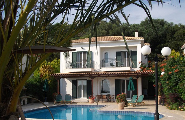 Villa Eleni is a private 2 storey family villa in Kefalonia with its own pool.