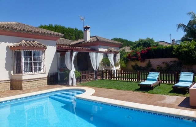 Villa with beautiful exterior near the beach