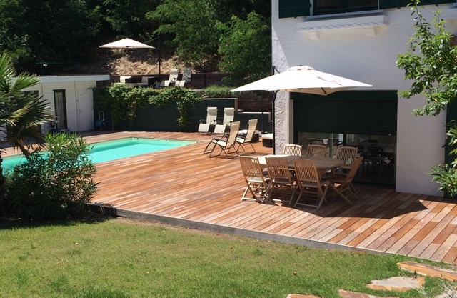 VILLA familiale 5* - PYLA PLAGE 6 à 8 PERS CLIM PISC CHAUFFEE PLAGE A PIED 450M