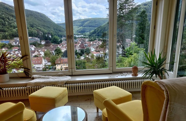 Villa Freudenberg in Naturnahem Anwesen mit Super Aussicht Direkt an Wanderwegen