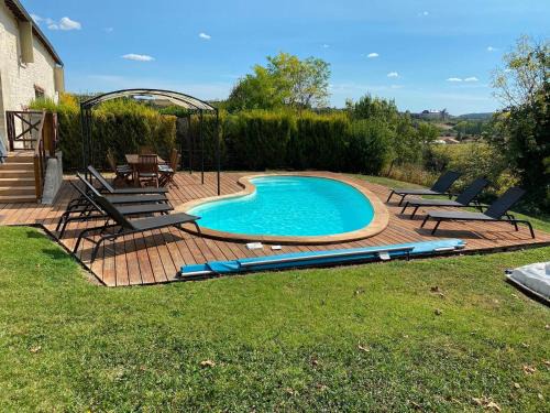 Villa in France with Private Pool and Garden