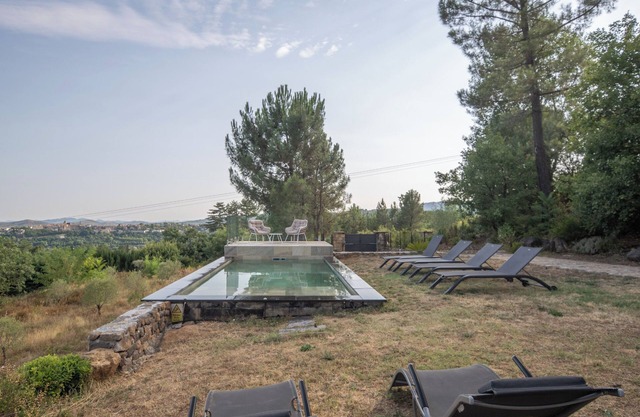 Villa 'Maison Contemporaine Céleste' with Mountain View, Private Pool and Wi-Fi
