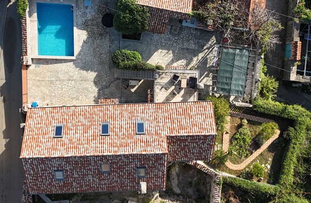 Villa Mara Lustica Bay Retreat near Kotor, Tivat with outdoor pool, Montenegro