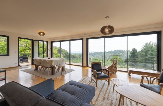 Villa 'Mas De Laval' with Mountain View, Private Terrace and Wi-Fi