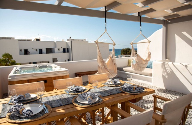 Villa Mila Agios Prokopios beach, Naxos, by NaxosVibe