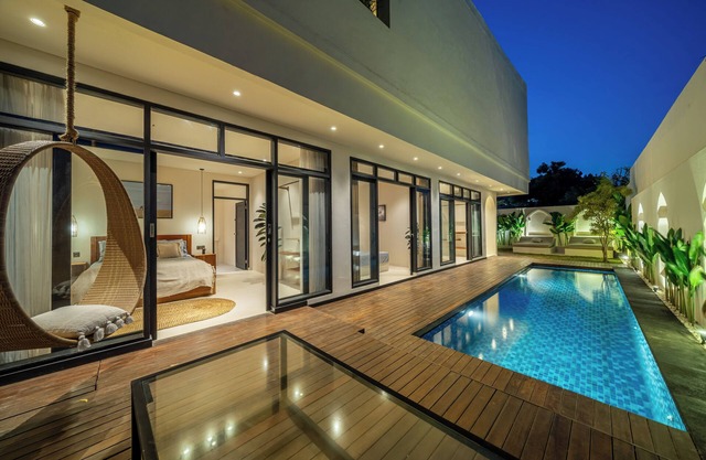 Villa Nulu Luxury Modern 3-BR Villa in Ungasan