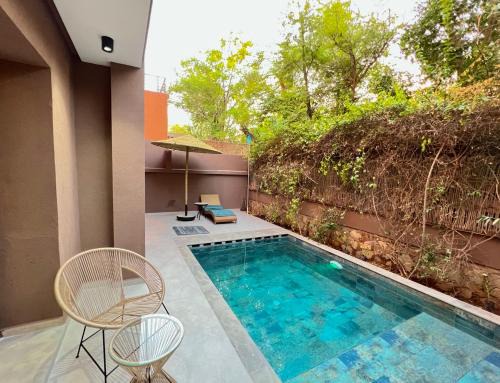 Villa Palmeraie Luxe, 7 min de Geliz & Piscine Privée