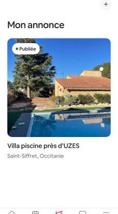 Villa piscine Uzes