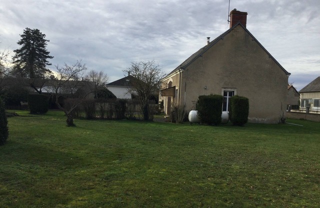 Village house on the edge of a stream close to Chateauroux and the Brenne.