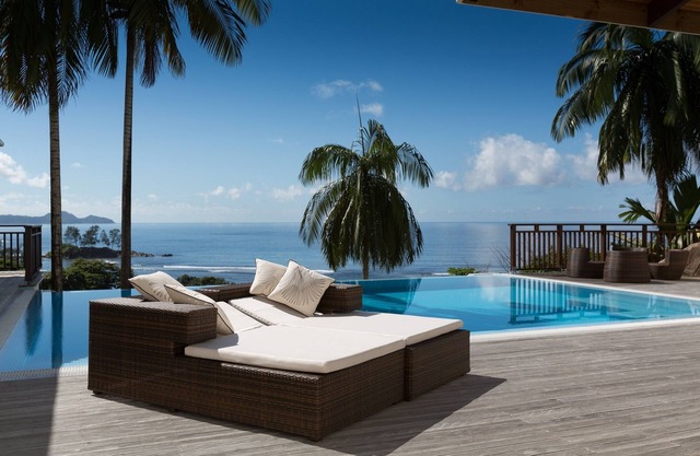 VILLAS PALM ROYAL - LUXURY VILLA QUEEN WITH A PRIVATE POOL OCEAN VIEW