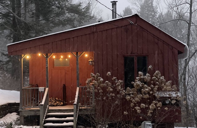 VT Cabin overlooking the West River and Village