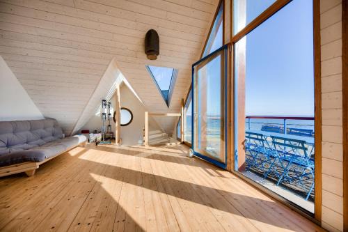 Vue mer - Maison pour 7 avec balcon