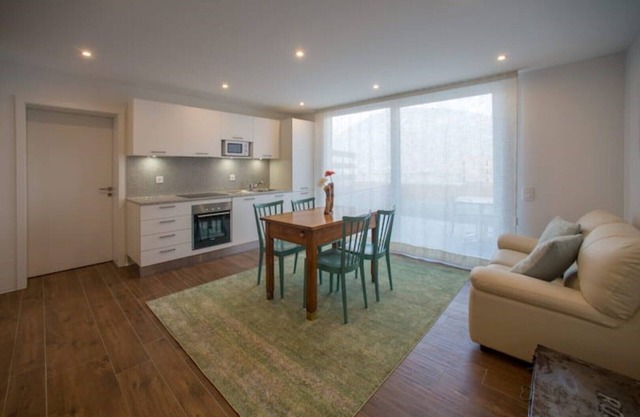 Walnut apartment surrounded by greenery