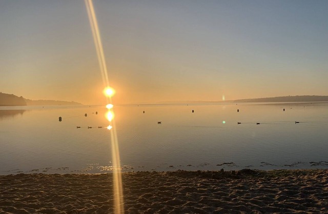 Wassersleben near Flensburg Renovated beach apartment with sea view & close to the beach