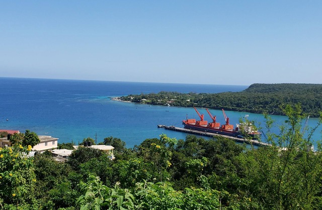 Watch the sunset from the roof, while enjoying an ice cold Jamaican Beer.