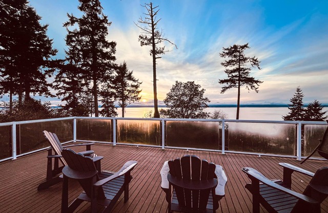 Water View Gem with WiFi, Spacious Deck, Patio, Gas Grill, & Yard