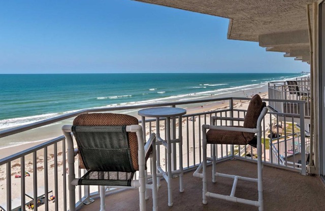 Waterfront Daytona Beach Shores Condo with Amenities