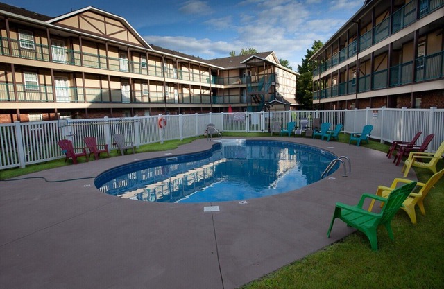 Waterfront ground floor condo with pool