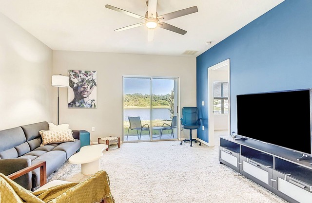 WATERFRONT relaxing home in a gated community