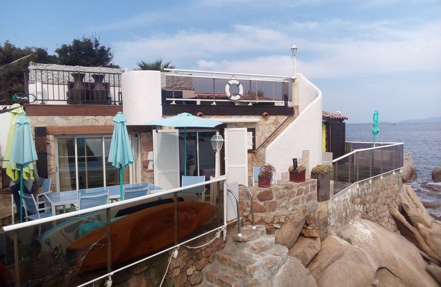 waterfront villa
