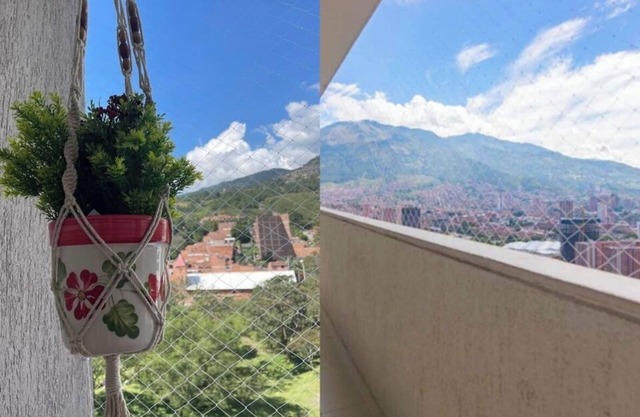 Welcome home in Medellin/Bello family-sized apartment with beautiful view
