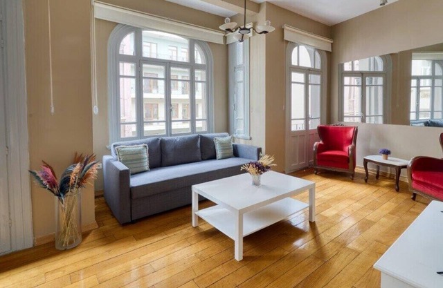 Welcome to our perfectly located bright home in the heart of Cihangir (second floor walk-up)