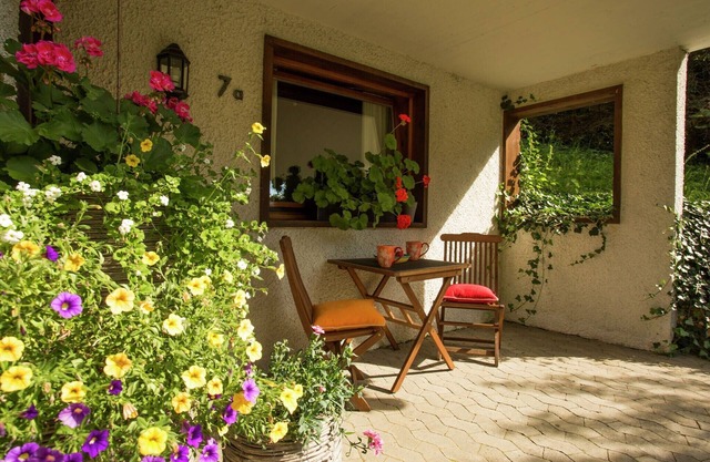 Well-kept apartment in a wooded area
