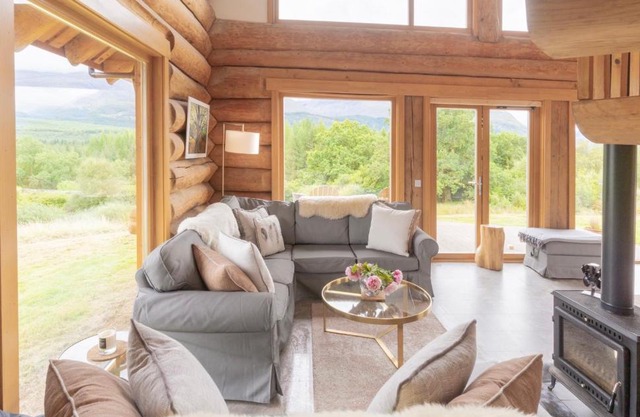 Wild Nurture Eco Luxury Offgrid Log Cabin