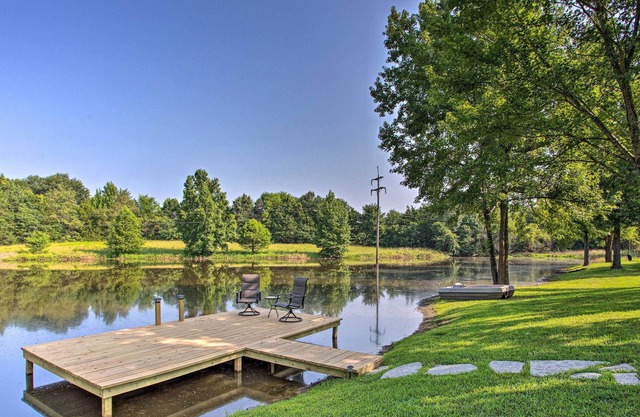 Winnsboro Fishing Retreat on 6 Acres w/ Fire Pit!