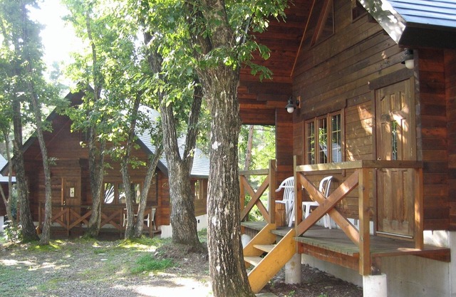 With pet dog 7 people capacity 2LDK log house co/Kitaazumigun Nagano