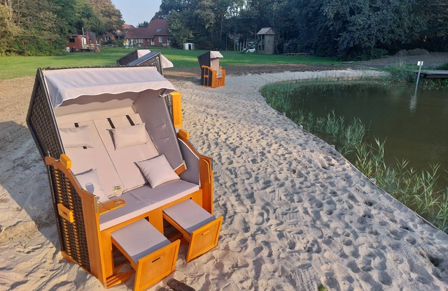 Wohnung Wichtel Hol -anlage auf Paradiesischem Grundstück Fußläufig zur Nordsee!