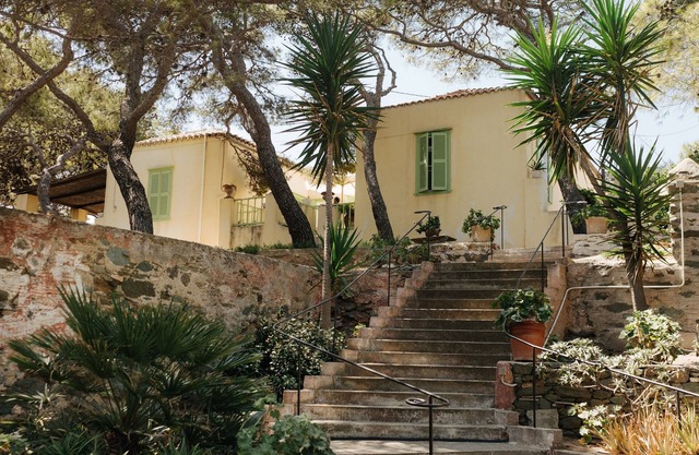 Wonderful 4 Bedroom Farmhouse Set In Olive Groves And Gardens With Plunge Pool