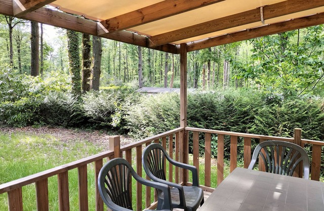Wonderfull mobil-home 6 people, 1 hour from Paris, RER C Saint-Chéron