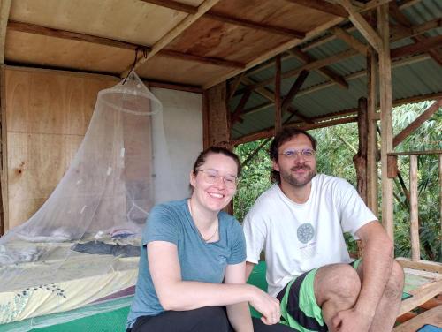 WOOD CABIN LODGE IN THE FOREST book here treking with us